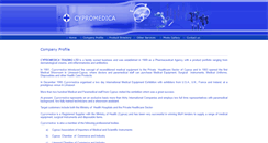 Desktop Screenshot of cypromedica.com